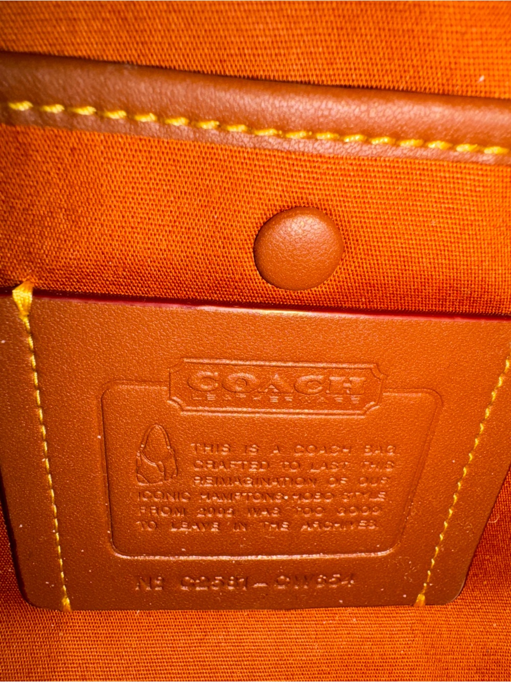Coach Crystal Hamptons Hobo Bag - Picture 7 of 8